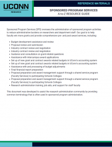 Screenshot of A-to-Z Resource Guide job aid
